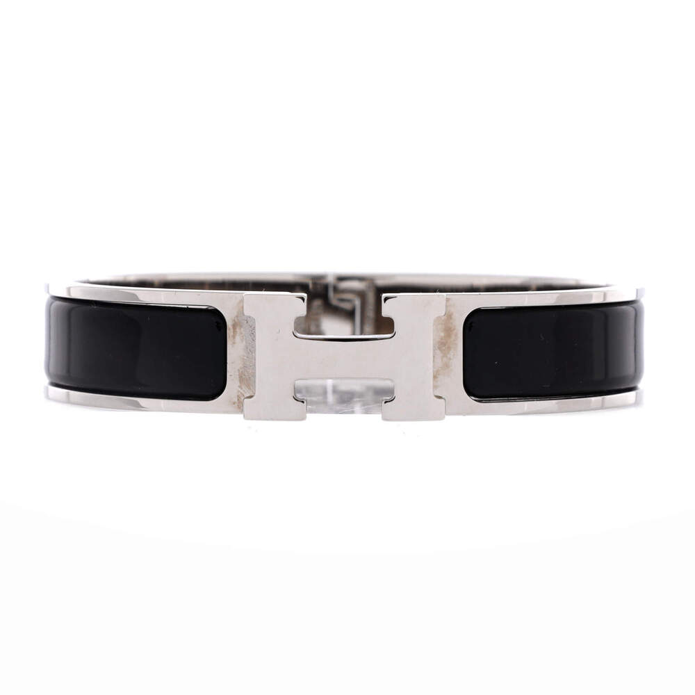 Hermes Narrow Clic H Bracelet Enamel